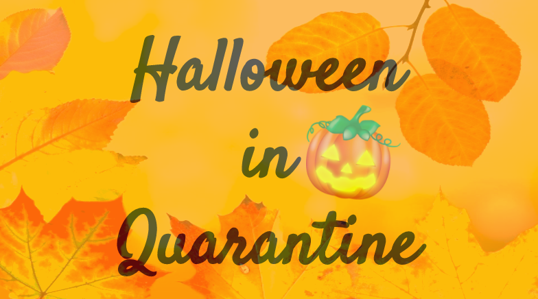 Halloween baking in quarantine