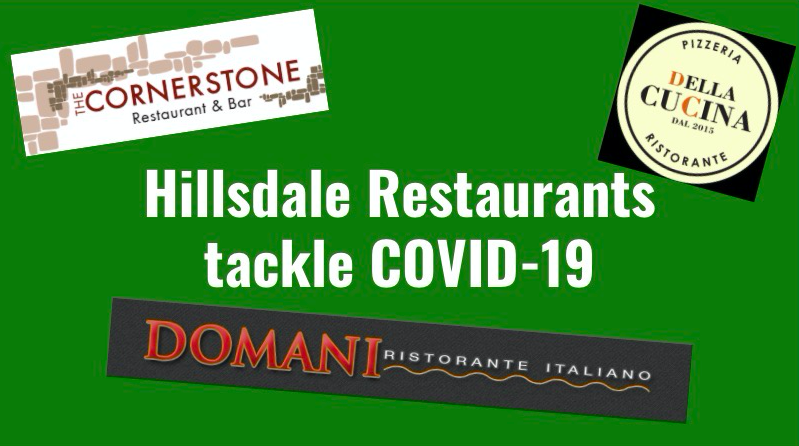 Hillsdale restaurants tackle COVID-19