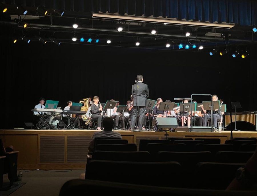 The PV band held its annual Spring Concert on Thursday night. Both the symphonic and jazz bands performed, along with a couple of vocalists. The choir will be holding its concert next Thursday.