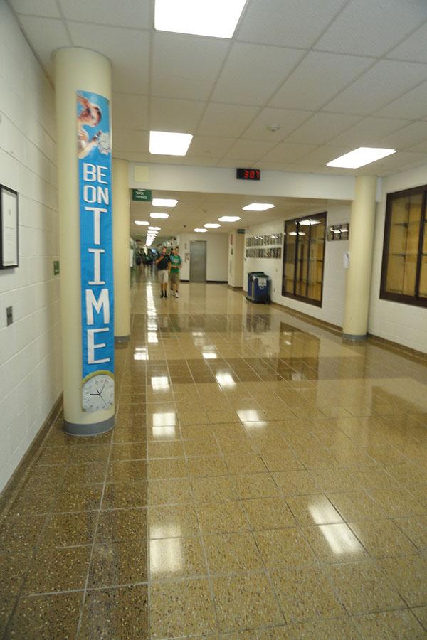 The halls at PV will likely be mostly without students Tuesday and Wednesday during the districts Virtual Days.