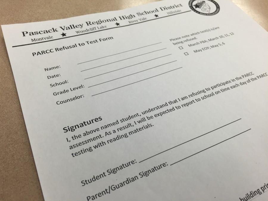Alex Pearson filled out and submitted this form in order to refuse to participate in the PARCC tests.