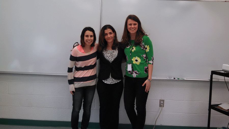 Ms. Fiaschi, Ms. Jerome, and Ms. Safari prepare for their trips taking place this spring. 