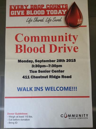 High school seniors organize blood drive