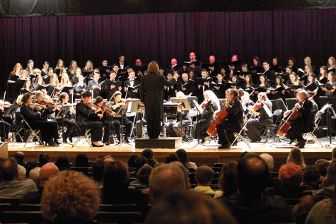 PV chamber and concert choir perform with Seton Halls chamber choir and the Adelphi orchestra.