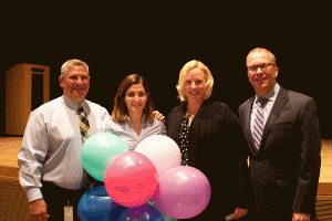 Safari was named New Jersey State Educator of the Year as a representative of Bergen County.