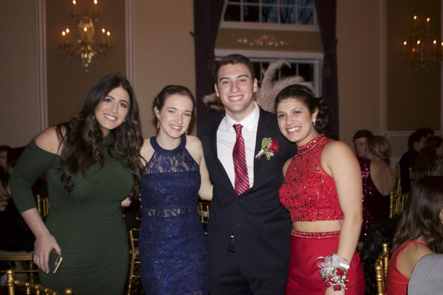 (From Left) Ms. Tina Marchiano, Erin Flanagan, Josh Ulin, and Lauren Martinez