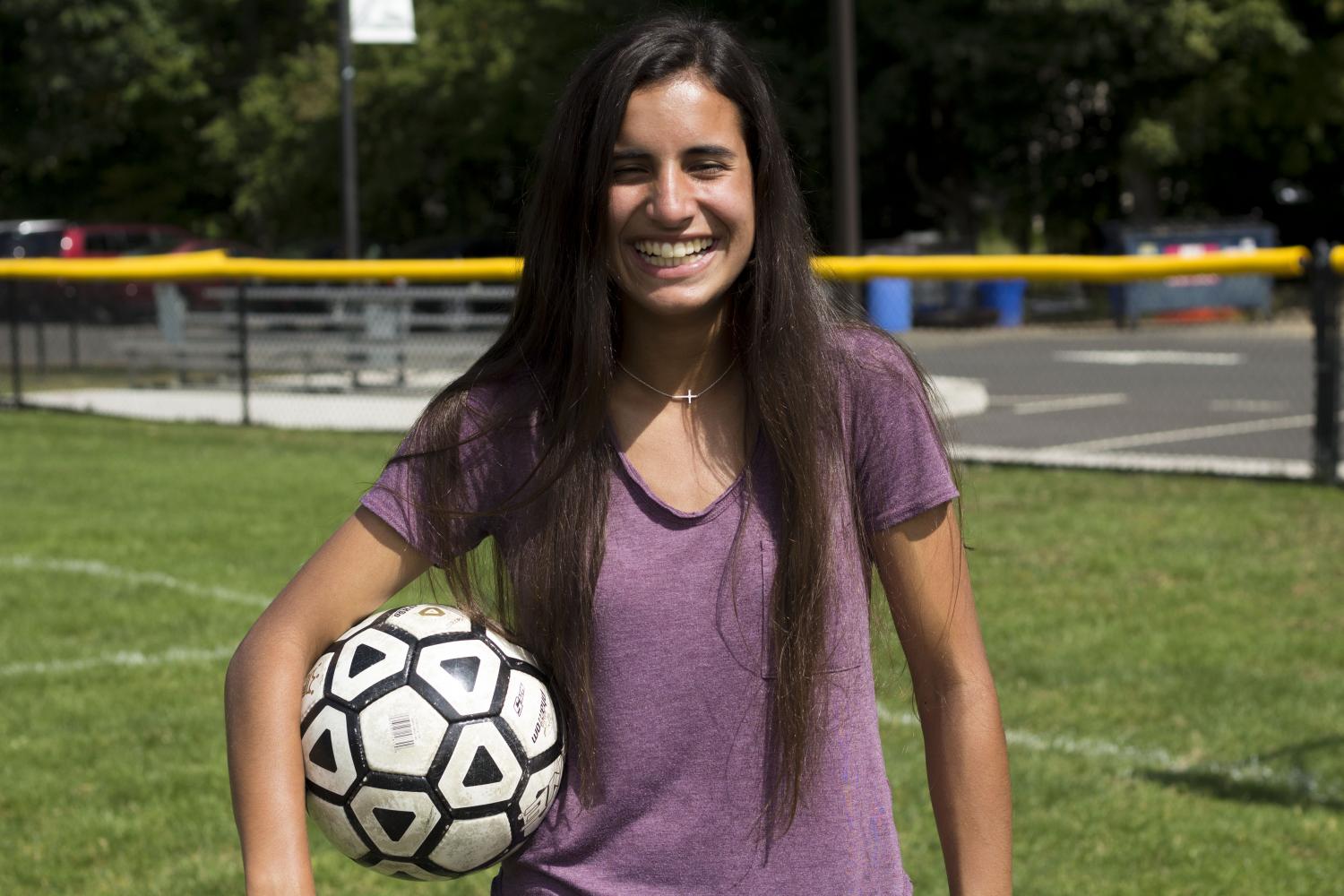 Elizabeth Spadafino is the Smoke Signals Athlete of the Week. She has been scoring goals at a rapid rate, helping PV girls soccer start 3-0 this year. 