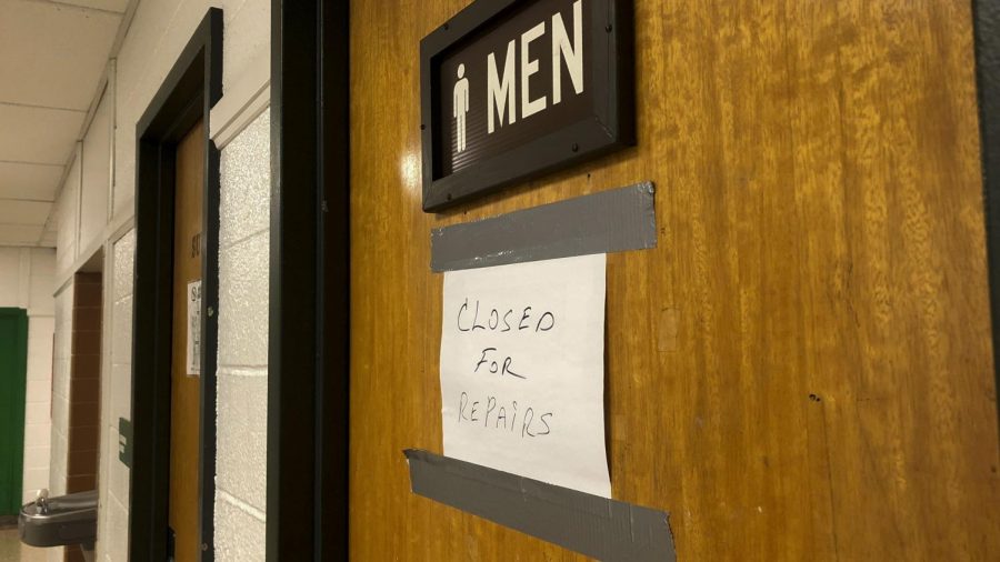 The second floor boys bathroom in Pascack Valley has been closed since September. At the recent PVRHSD Board of Education Meeting, it was revealed that this bathroom and another one were defaced with anti-Semitic illustrations. 