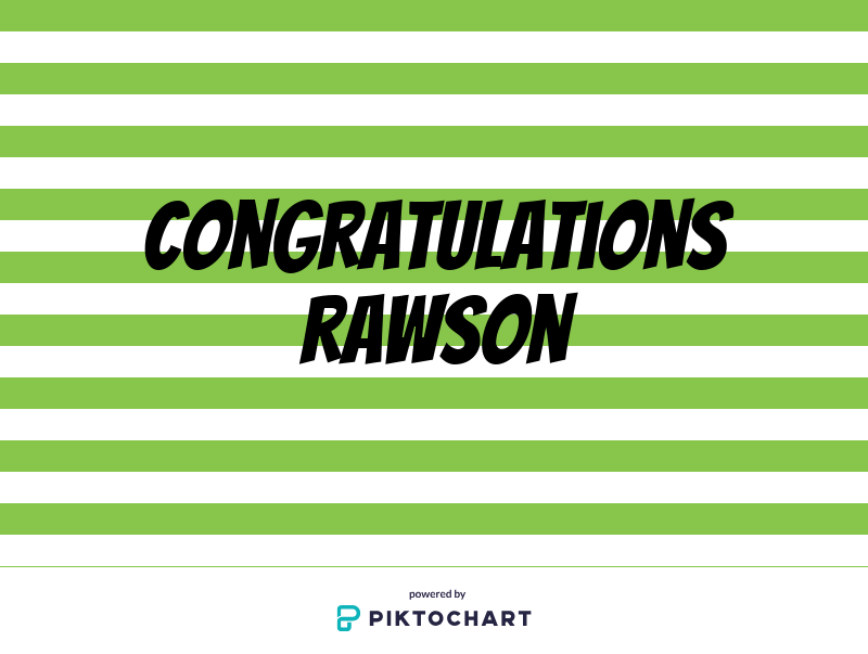 Thank you, Rawson