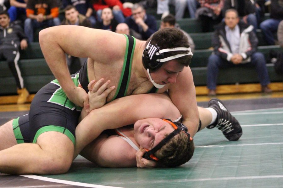 Pascack Valley senior Andrew Demboski has accumulated a 20-11 record in his first season wrestling.