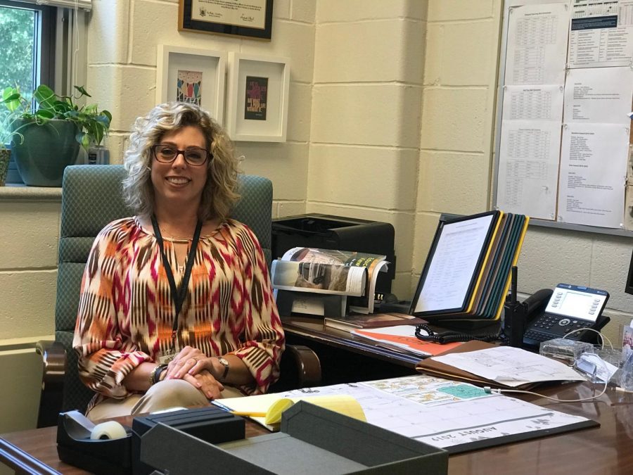 Christine Pollinger is the new assistant principal for the 2019-2020 school year. She originally was the program coordinator at Park Academy in River Vale.