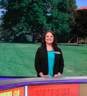 Pascack Valley math and computer science teacher Lauren Johnson won the grand prize on Wheel of Fortune Thursday night. She now has a 10 day cruise through the Panama Canal, a Ford Edge, and $7,000.