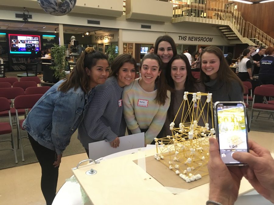 The+girls+PV+STEM+League+competed+at+the+AIA+NJ+Architecture+Tower+Challenge+and+won+%E2%80%9CBest+Seismic+Performance%E2%80%9D+for+their+engineered+spaghetti+and+marshmallow+tower+in+a+simulated+earthquake.
