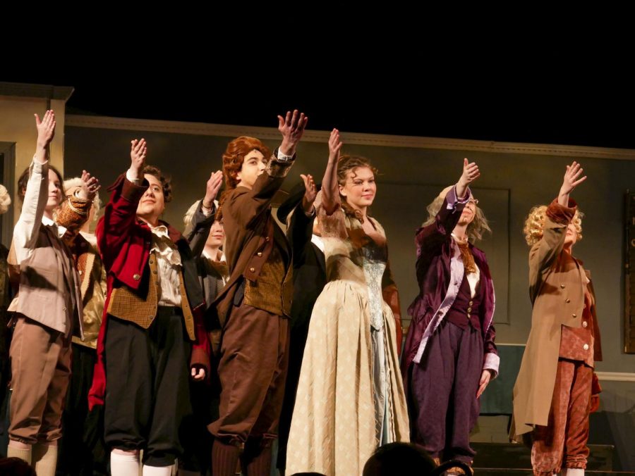 The cast and crew of  were in their final dress rehearsal of the “1776” spring musical when they received an email that they were still going to perform only to direct family. The next day, the musical was cancelled on opening night due to coronavirus concerns. 