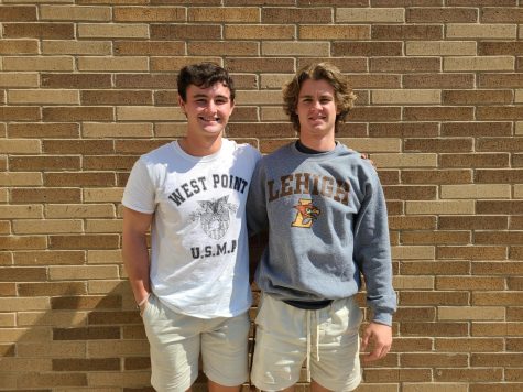 Brothers Sean and Kevin Cuffe will be commissioned as officers  into the army following their graduations from West Point University and Lehigh University.