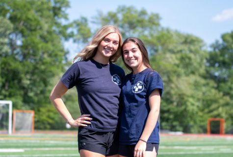 Seniors Annie Madden and Megan Sgroi are EMTs with the Hillsdale Volunteer Ambulance Corps. Madden started riding during her sophomore year, and Sgroi started riding this past August.
