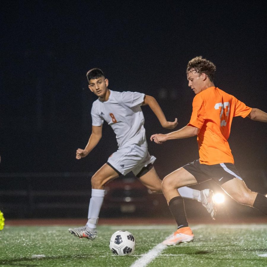 Junior Adrian Pilet has spent two seasons playing soccer with the Barca Residency Academy soccer team.  Now, he plays for the PV boys soccer team.