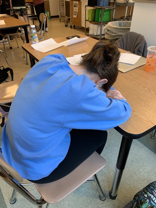 Staff writer Alessandra Sanelli gave her opinion on school starting later. She think even an extra hour of sleep for students can be extremely beneficial.