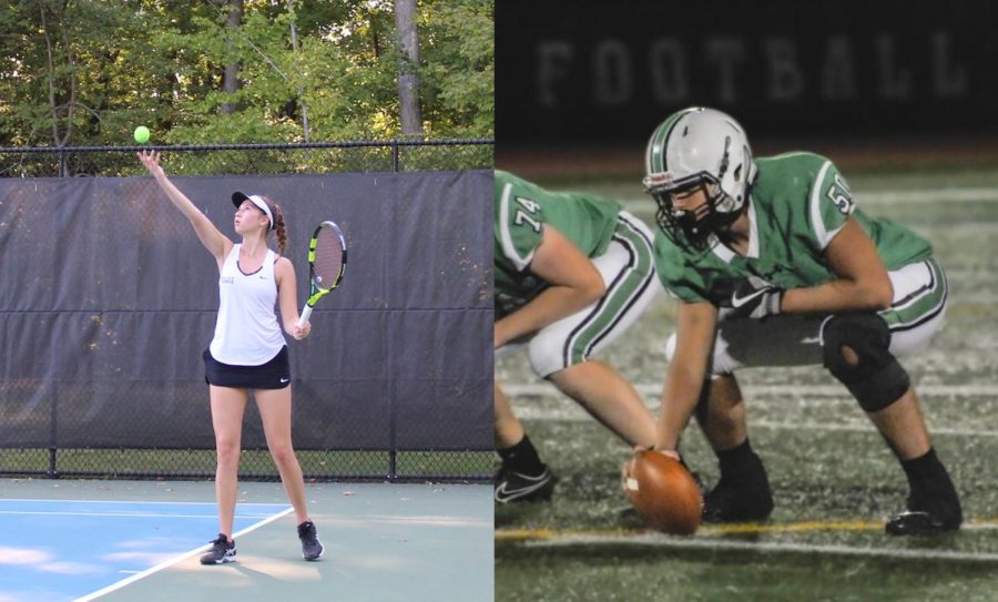 Alexis Ban and Nicholas Bruzzi are the October Athletes of the Month as they shined for Valley sports. 