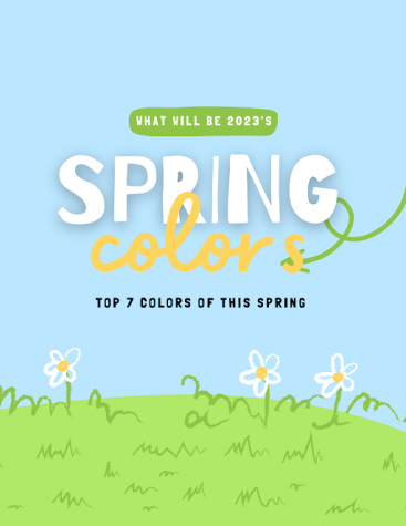 Staff writer Isabella Manessis discusses the top colors to wear this spring. 