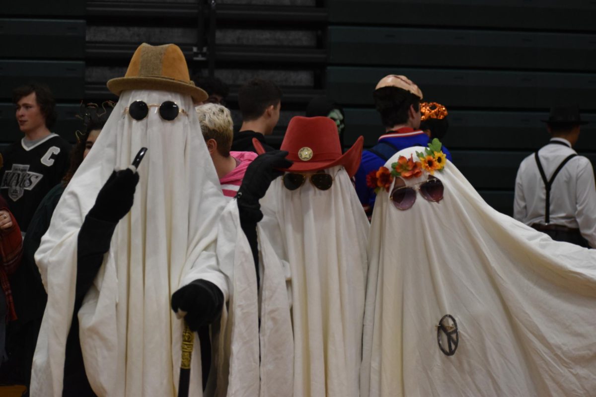 PV seniors dress up as ghosts through the ages.