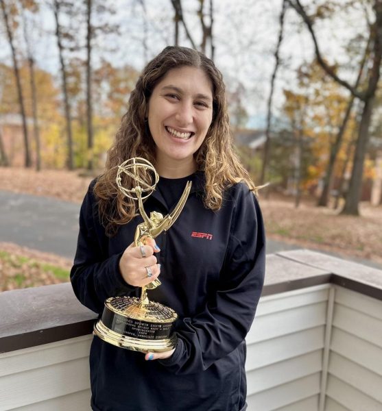 Former PV student wins an Emmy for her work on ESPN