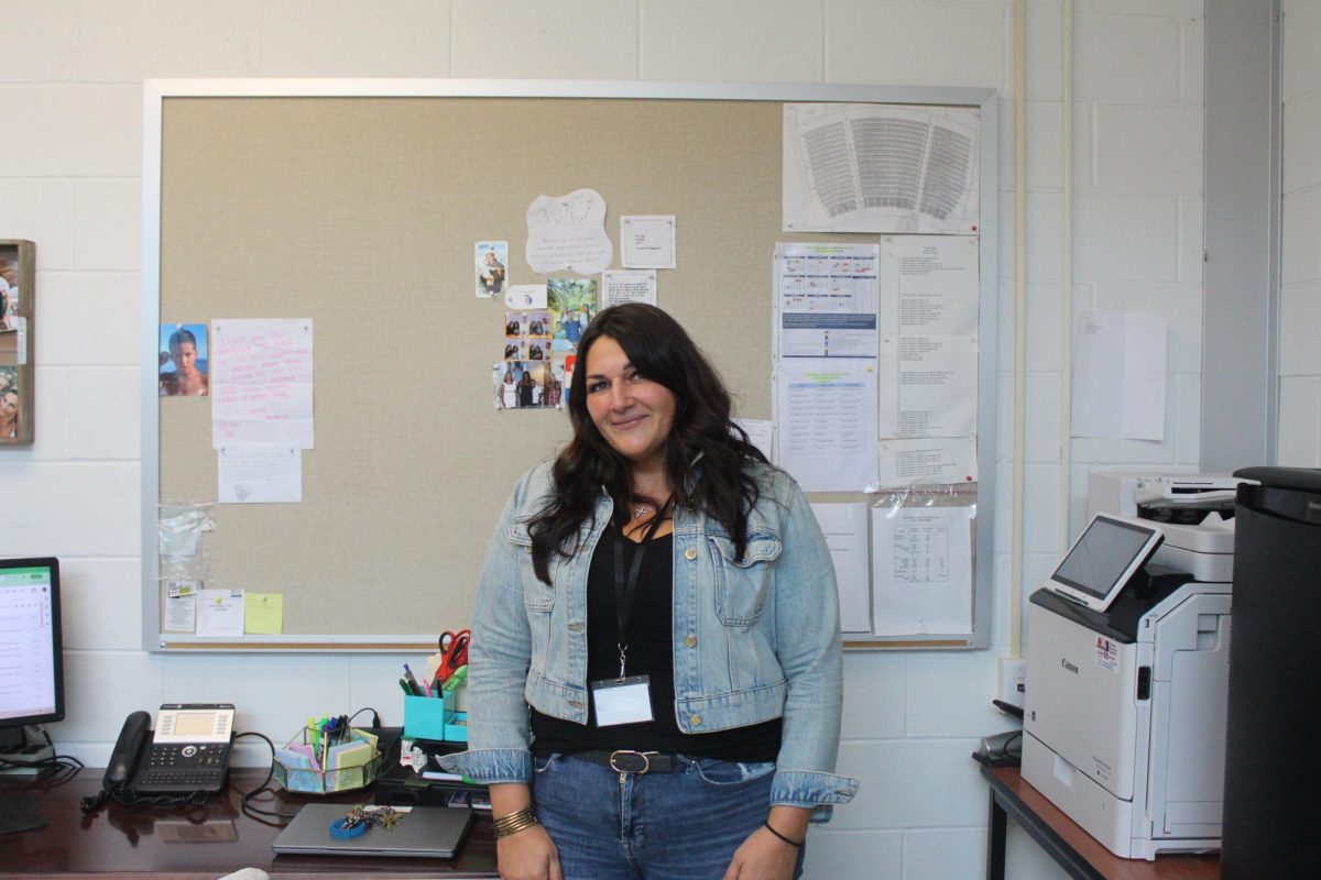 Marina Kovac in her first year at PV as building coordinator. 