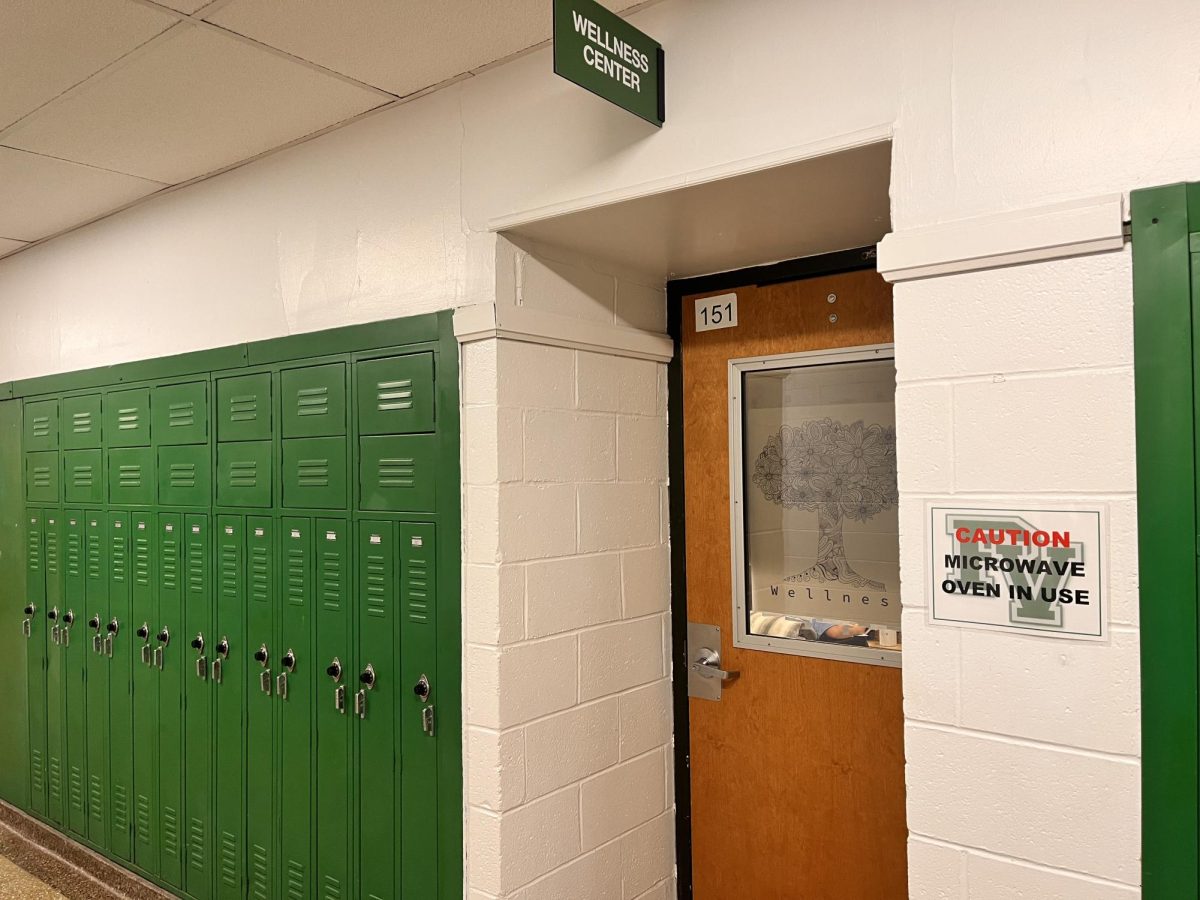 Front door of the Wellness Center