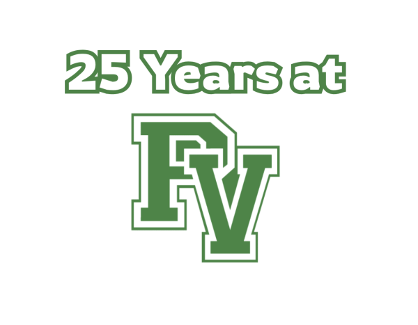 Teachers and staff celebrate 25 years at PV