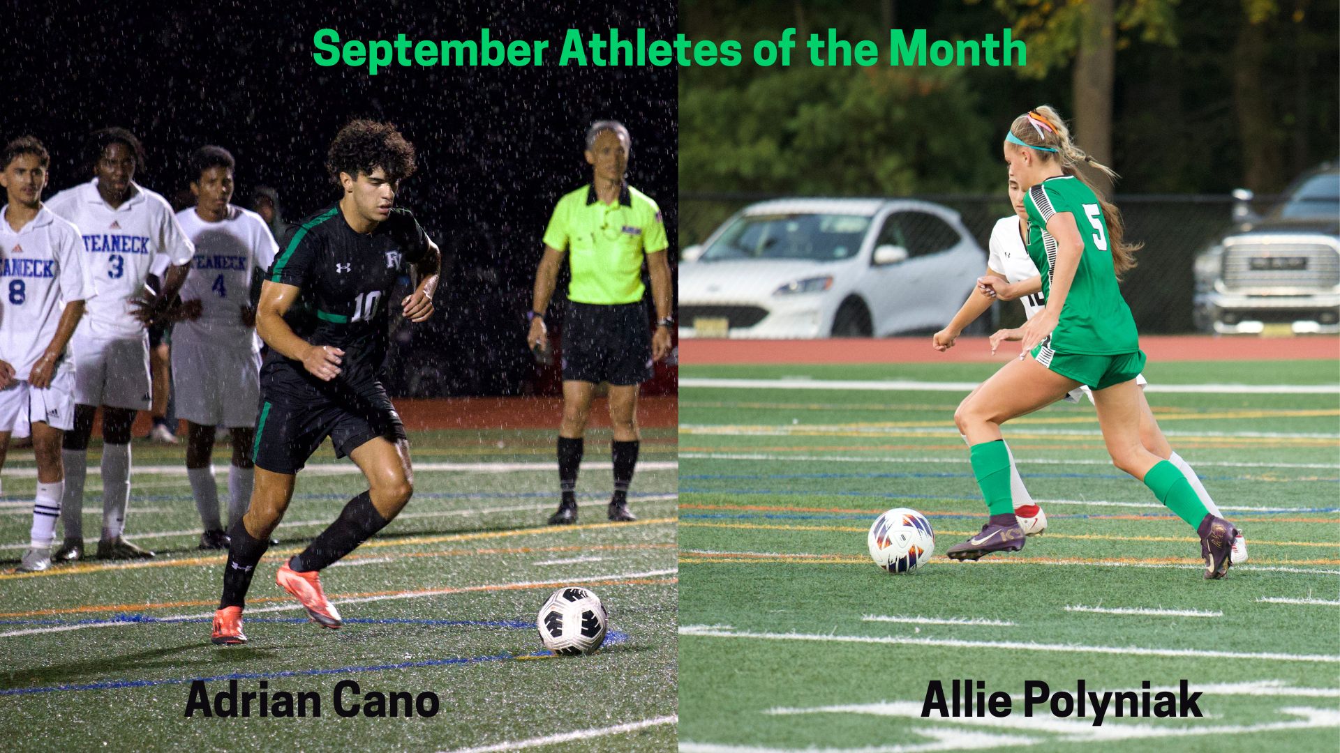 September Athletes of the Month
